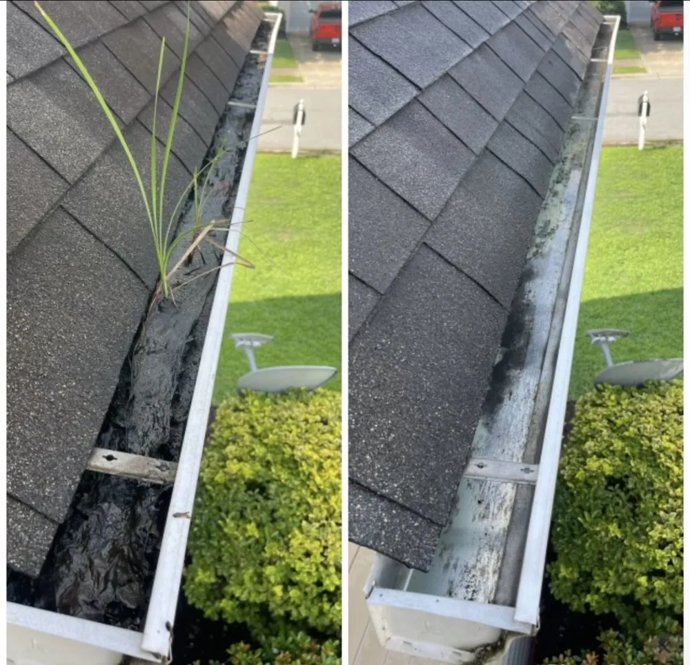 Slide of New Again Gutter Blowout And Roof Debris Service