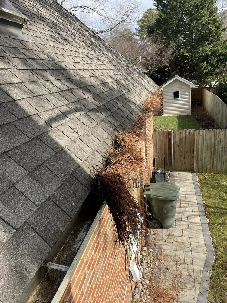 Slide of New Again Gutter Blowout And Roof Debris Service