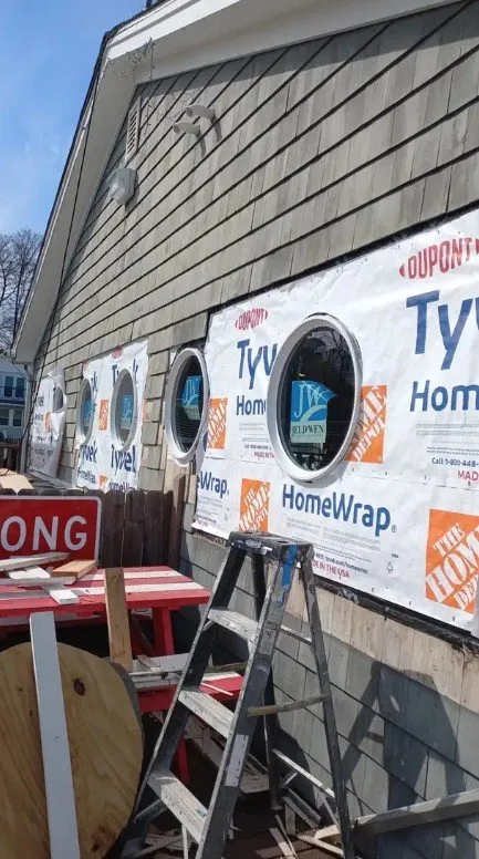 Slide of New Allies Construction