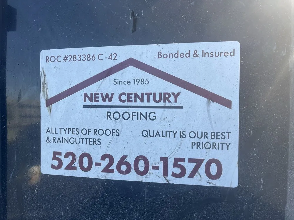 Slide of New Century Roofing