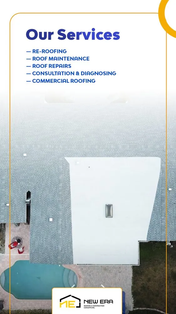 Slide of New Era Roofing Concepts