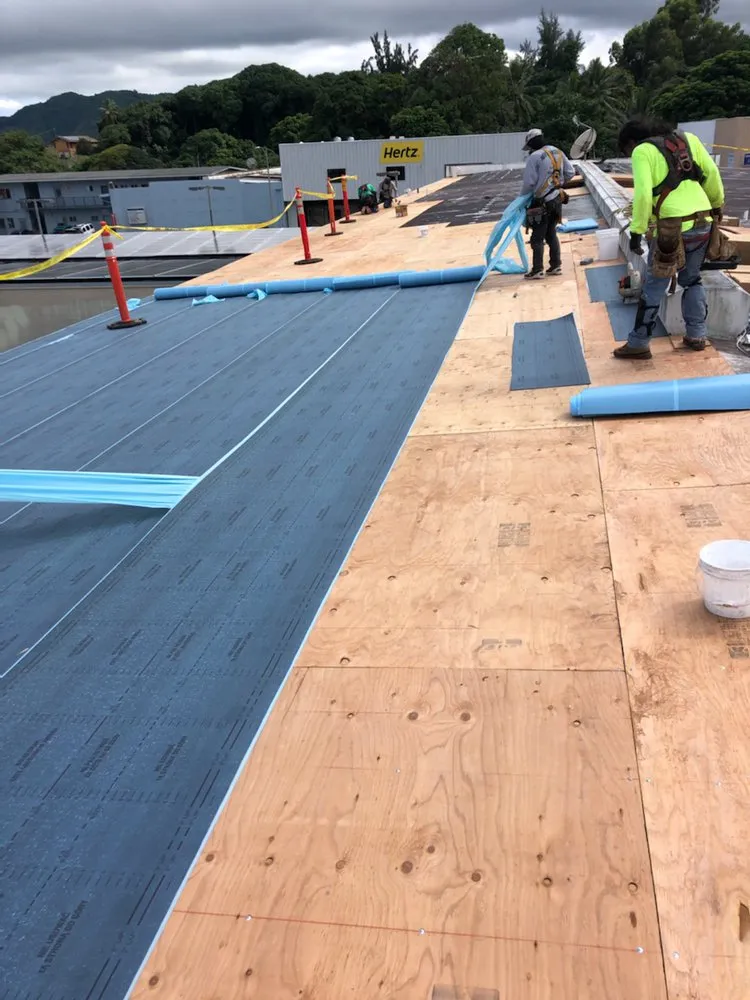 Slide of New Era Roofing