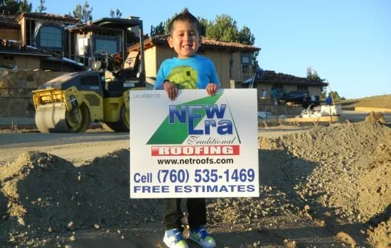 Slide of New Era Roofing