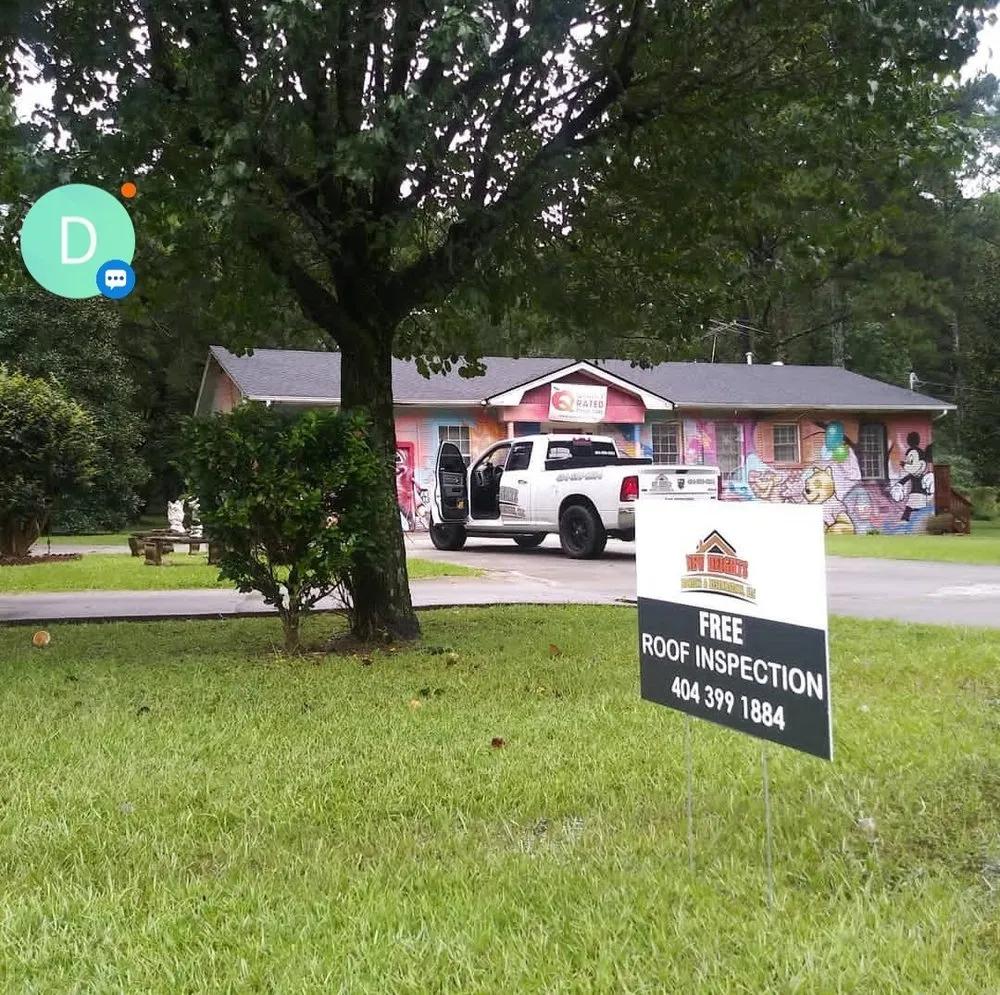 Slide of New Heights Roofing and Restoration