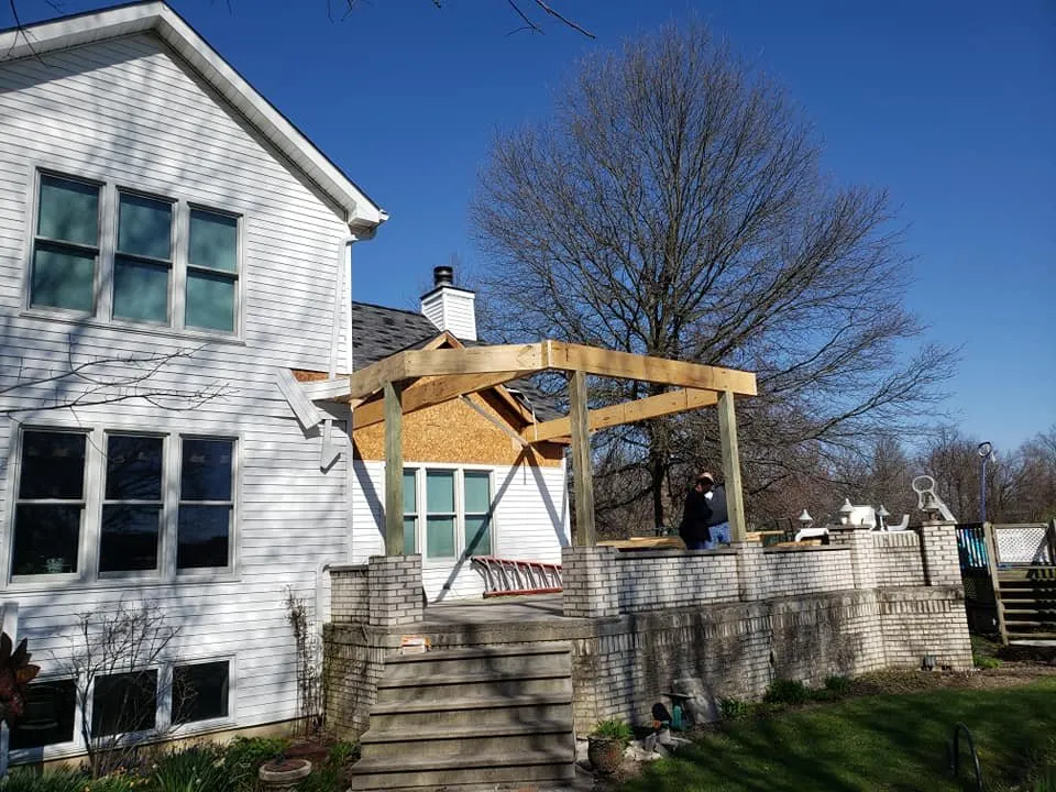 Trusted residential roofing service in Saint Joe, IN by New Horizon Quality Const