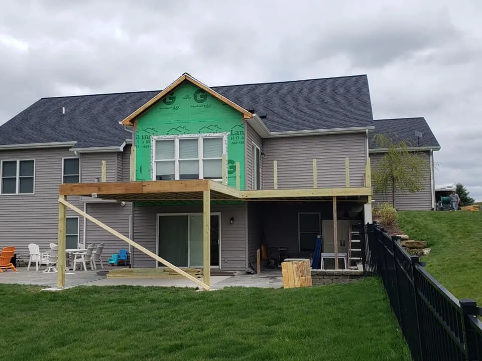 Emergency metal roofing installation near you in Saint Joe, IN by New Horizon Quality Const