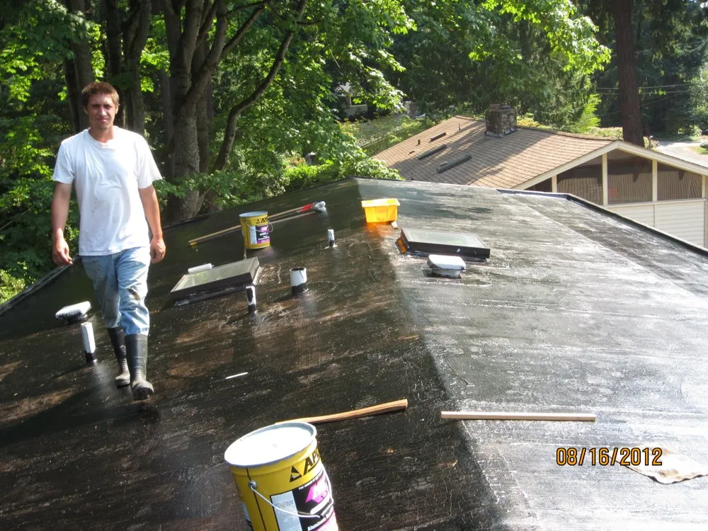 Slide of New Life Roof Care