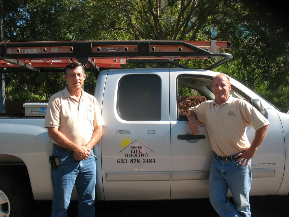 Slide of New Life Roofing