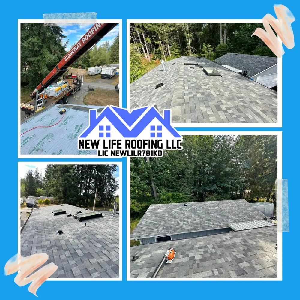 Slide of New Life Roofing