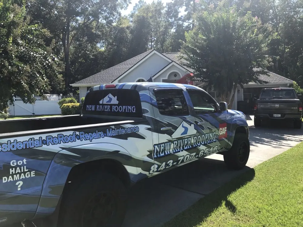 Slide of New River Roofing