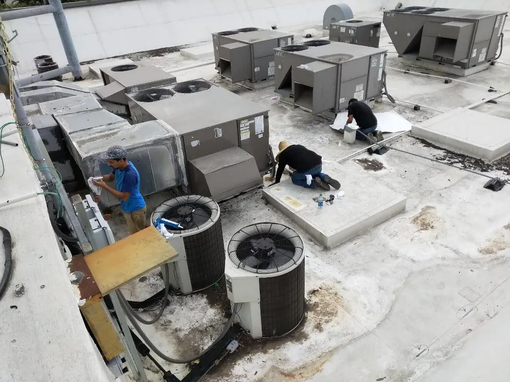 Slide of New Roof Houston