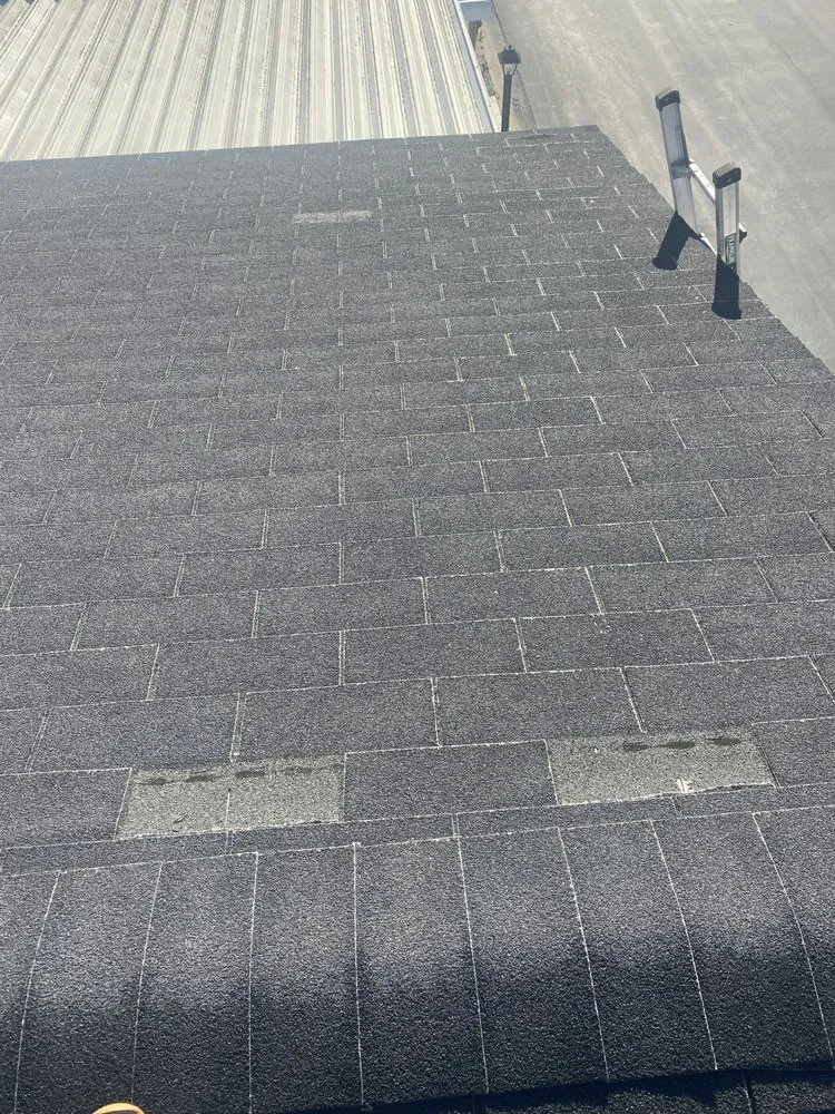 Slide of New Roof Repair Gutters