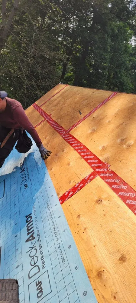 Slide of New Roofing & Siding