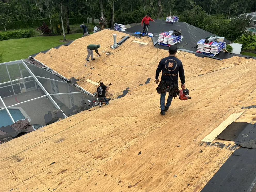 Slide of New Roofs Group