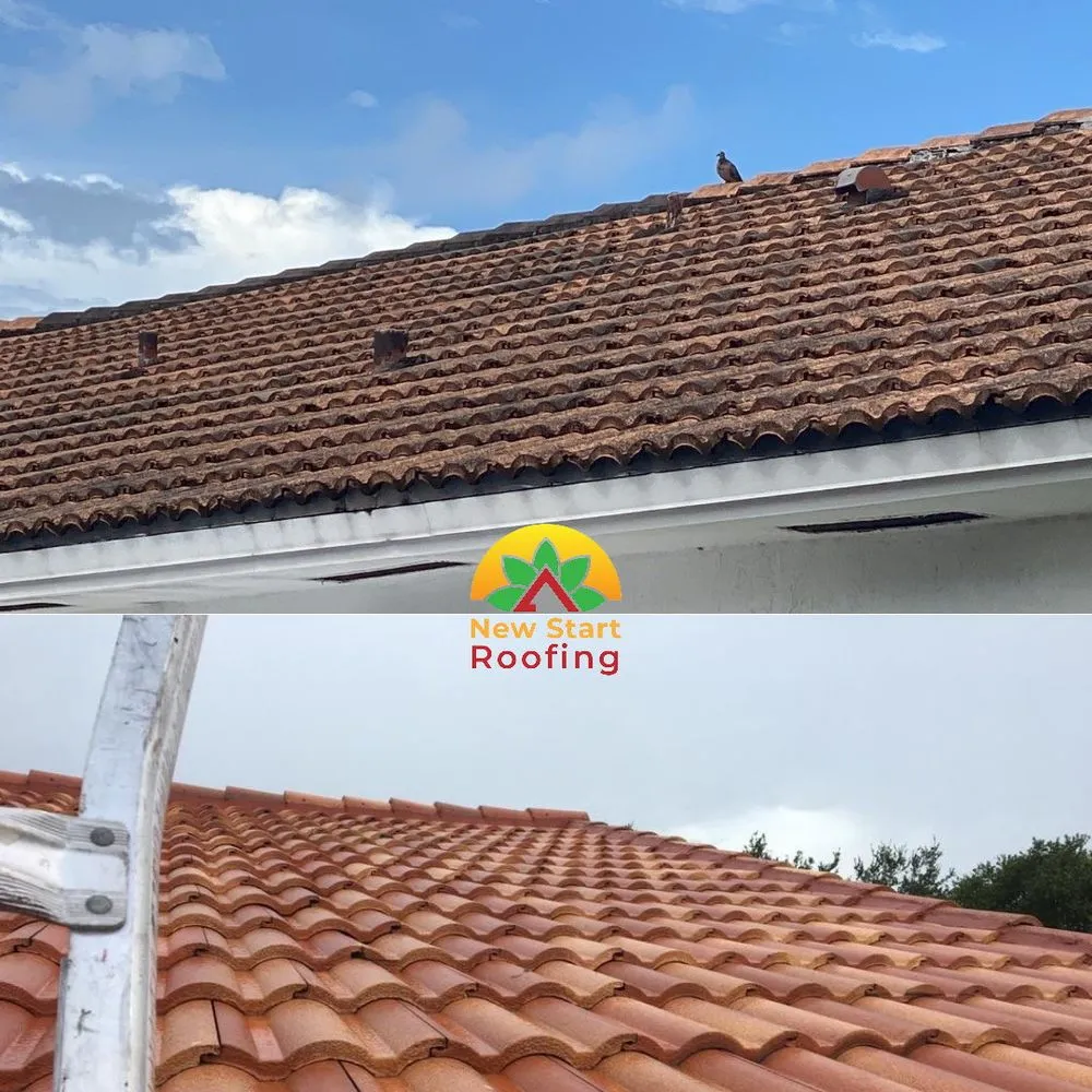 Slide of New Start Roofing