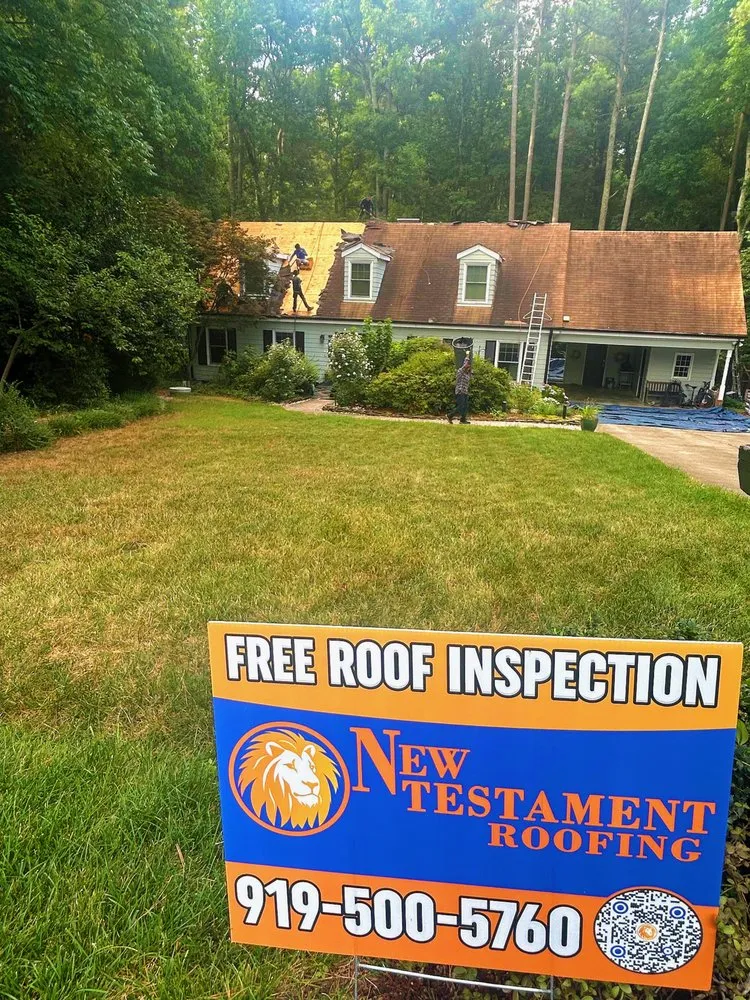 Slide of New Testament Roofing