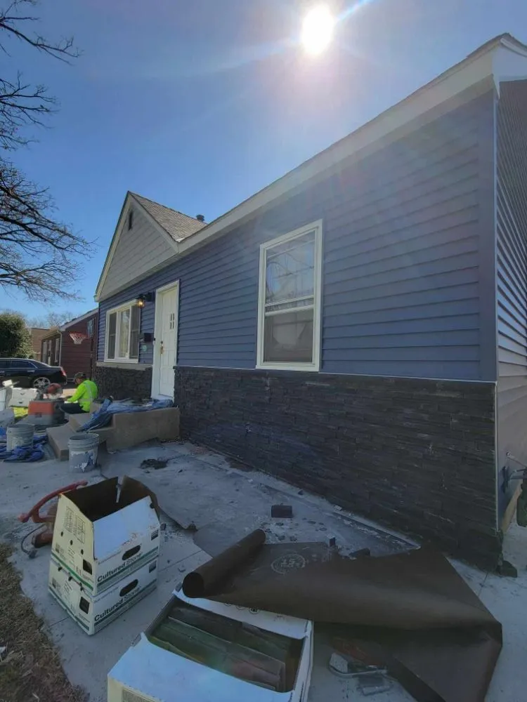 Slide of New Veterans Construction