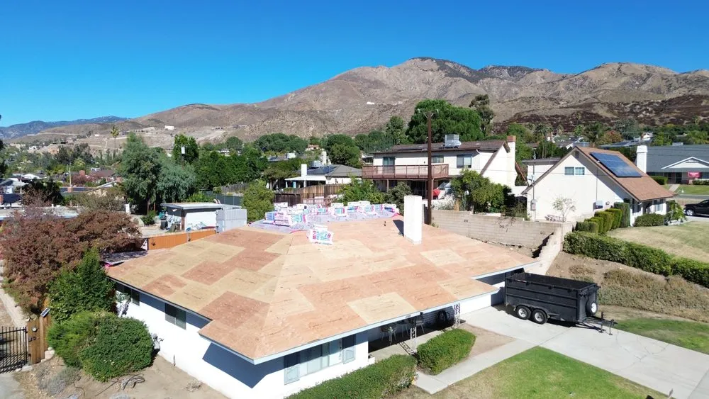 Slide of New Village Roofing