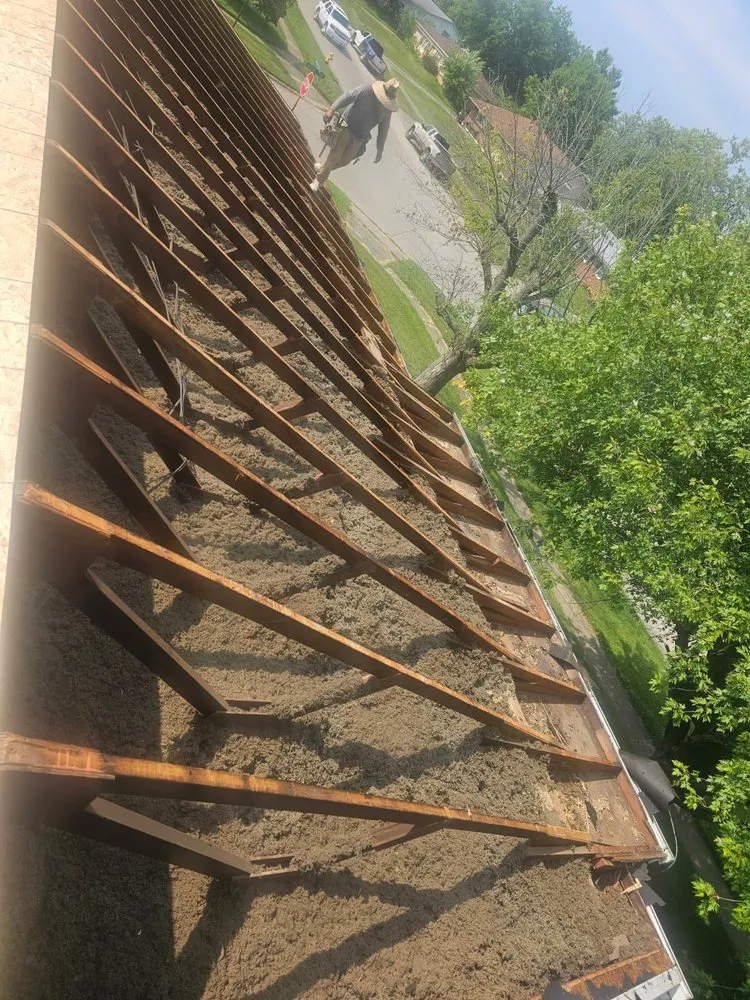 Trusted storm damage roof repair with free inspection in West Chester Township, OH by Newborn Construction