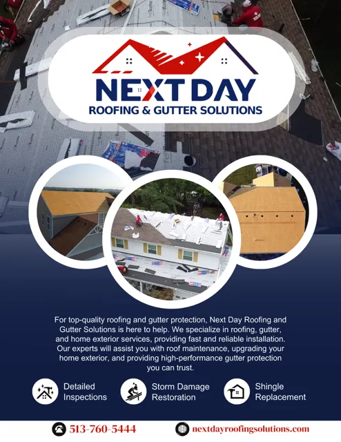 Slide of Next Day Roofing & Gutter Solutions