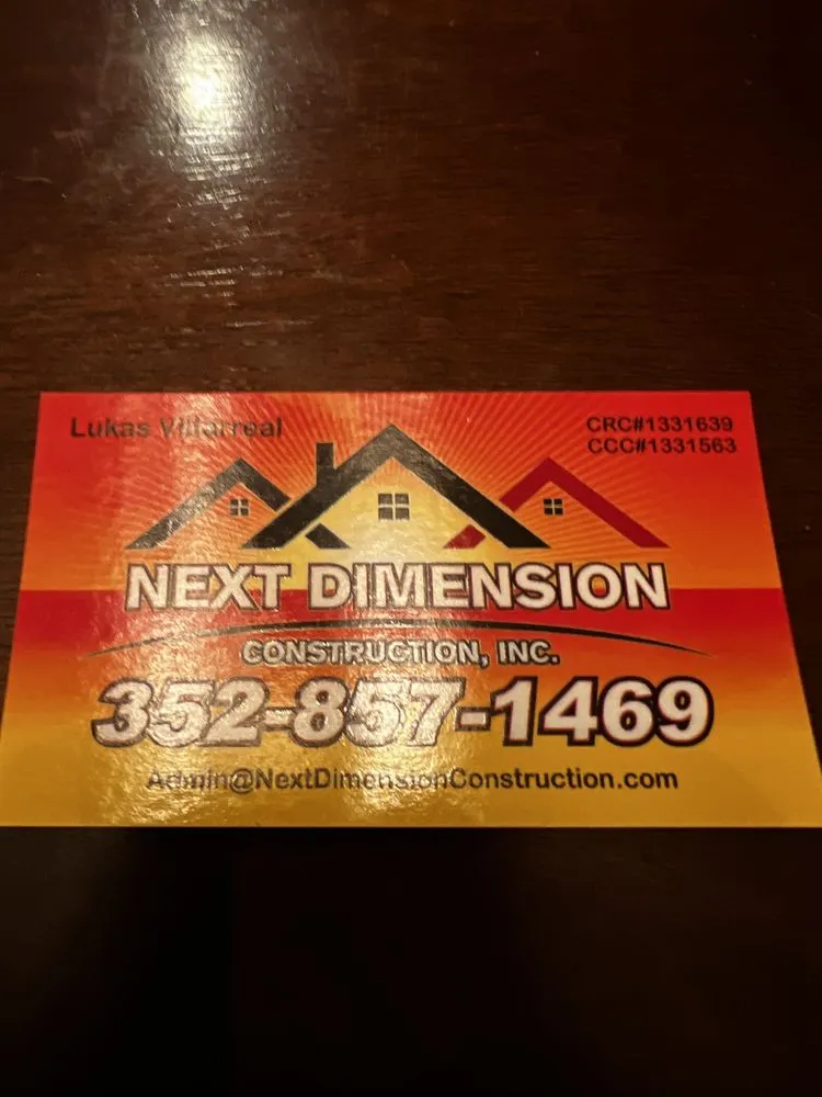 Licensed storm damage roof repair in Summerfield, FL by Next Dimension Construction