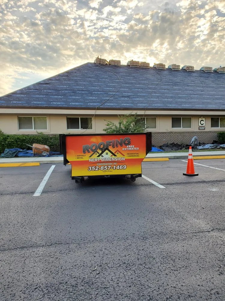 Licensed roof installation in Summerfield, FL by Next Dimension Construction