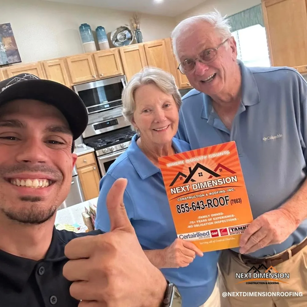 Top-rated storm damage roof repair in Summerfield, FL - Next Dimension Roofing & Solar
