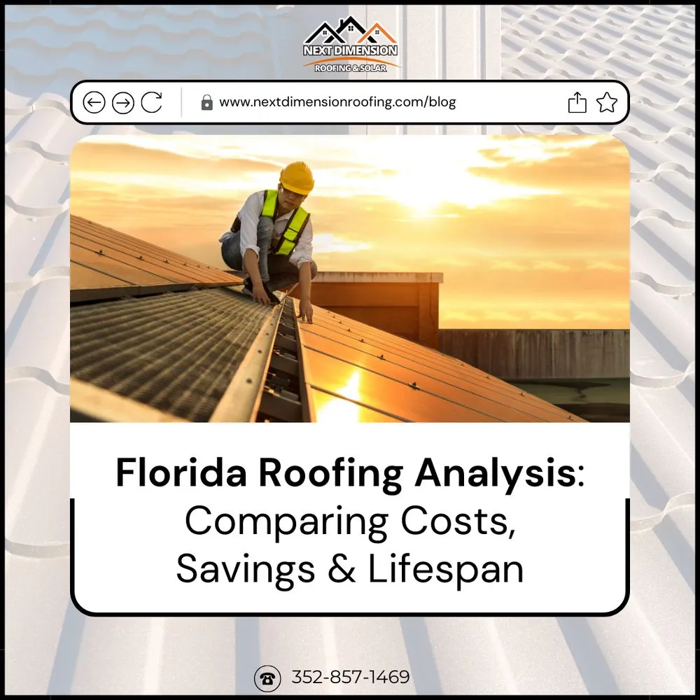 Reliable storm damage roof repair with free inspection in Summerfield, FL by Next Dimension Roofing & Solar