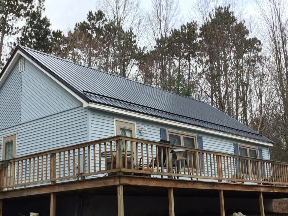 Local metal roofing installation for residential properties in Enosburg, VT by Next Generation Trades
