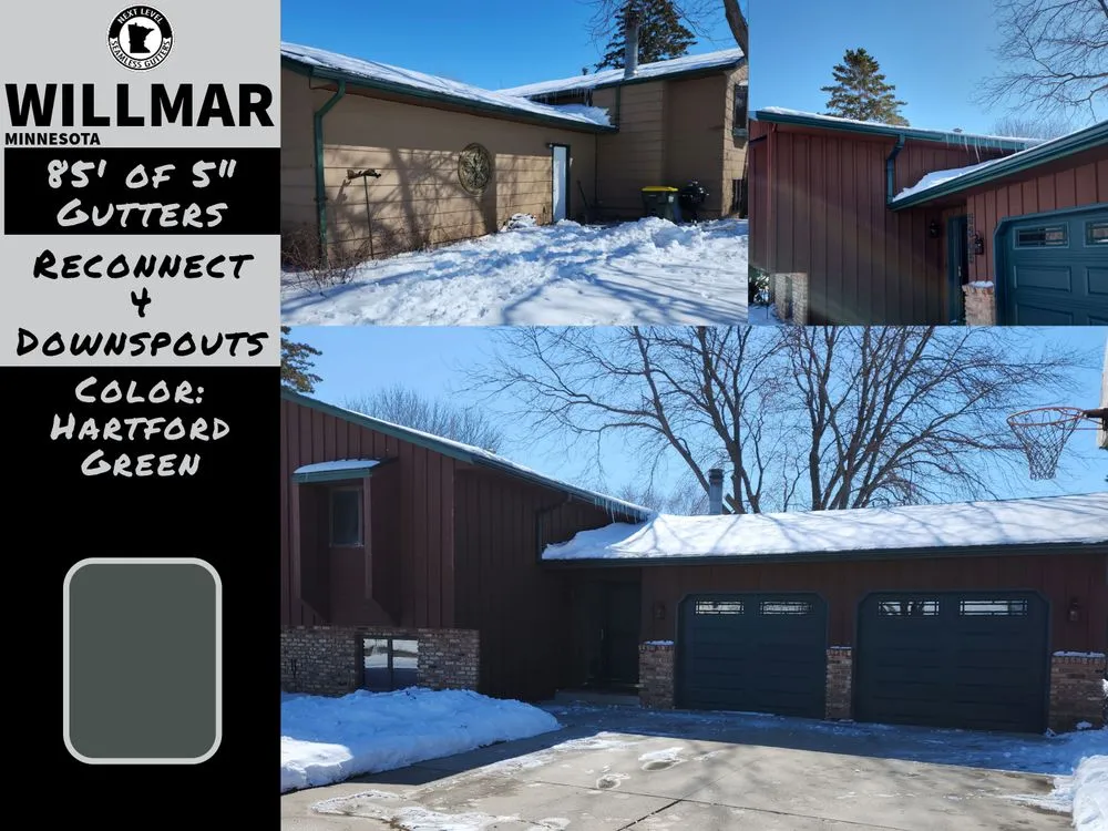 Slide of Next Level Seamless Gutters Exteriors