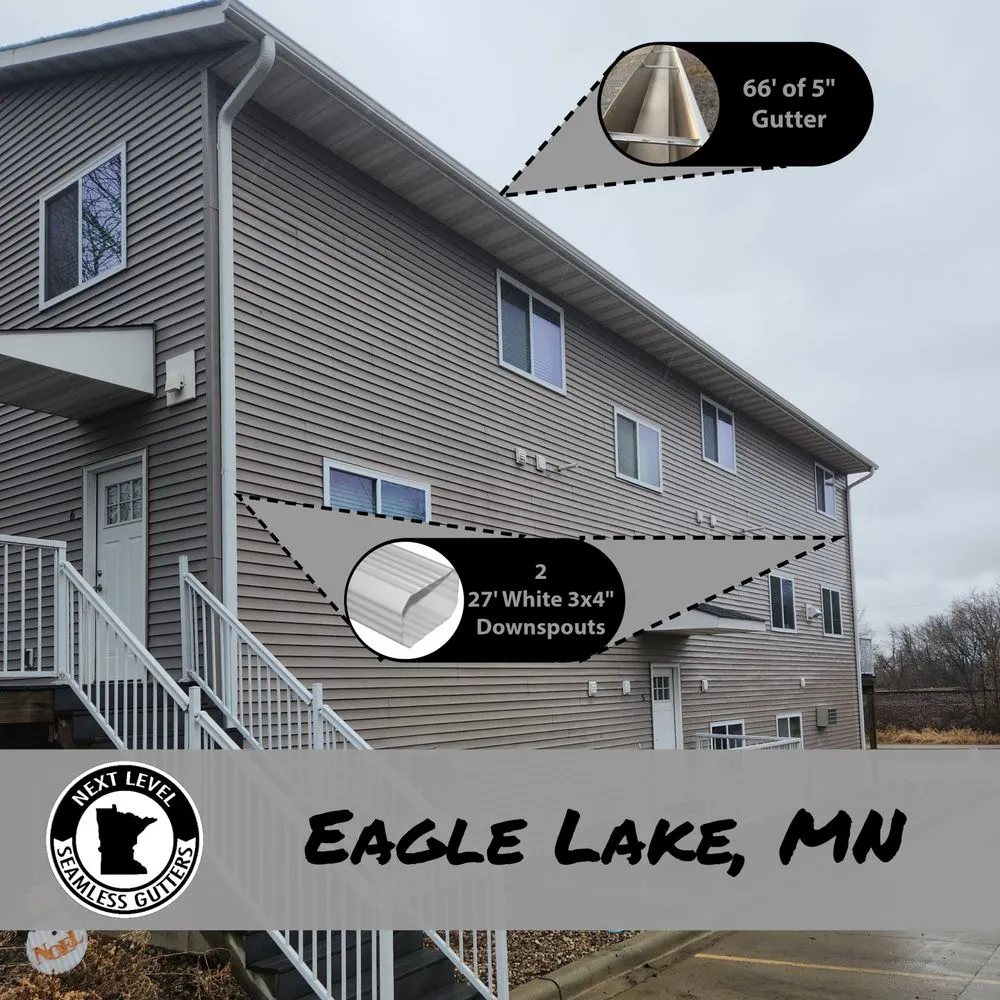 Slide of Next Level Seamless Gutters Exteriors