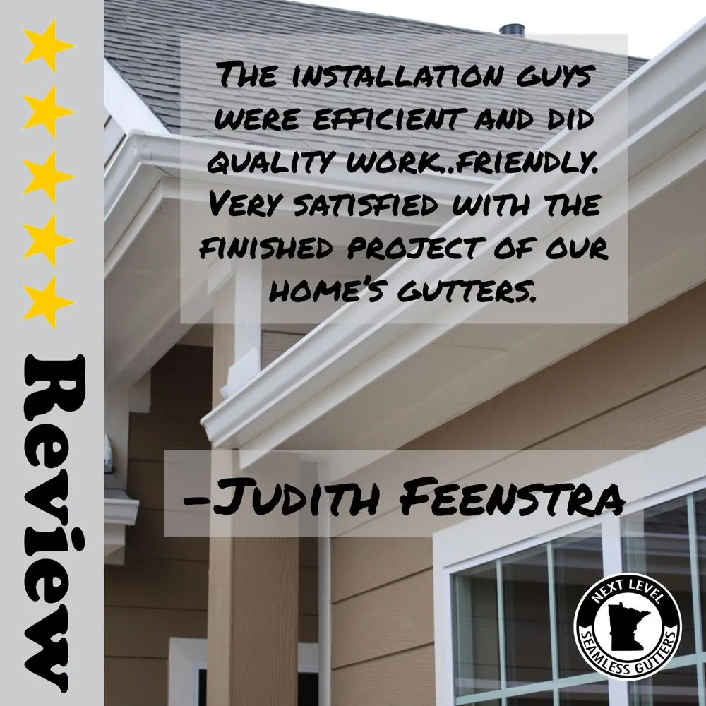Slide of Next Level Seamless Gutters Exteriors