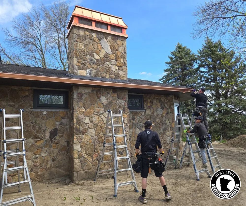 Slide of Next Level Seamless Gutters Exteriors