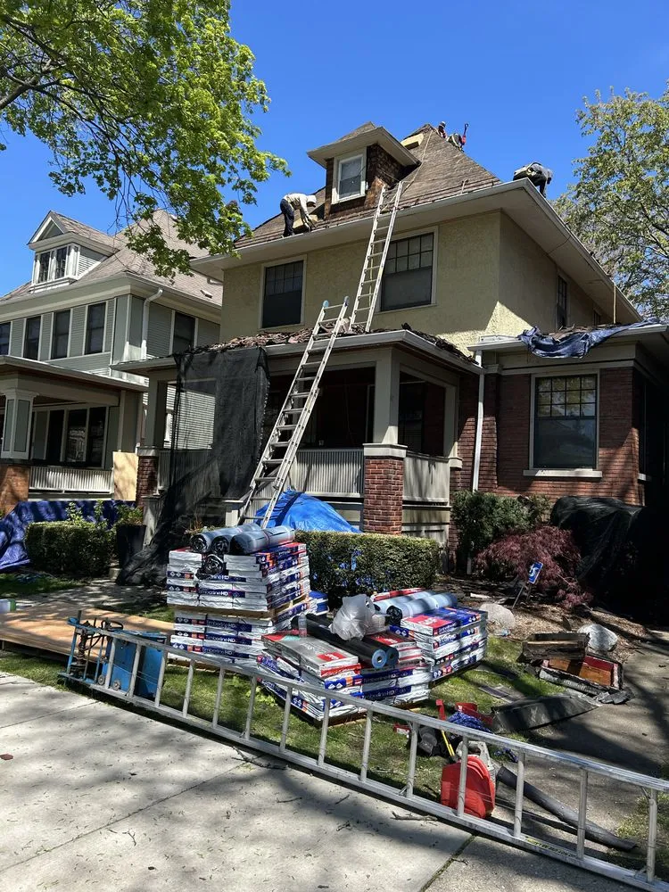 Slide of Nicholas Roofing & Tuckpointing