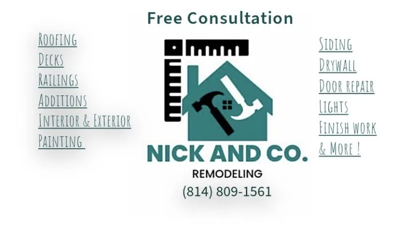 Slide of Nick and Co Remodeling