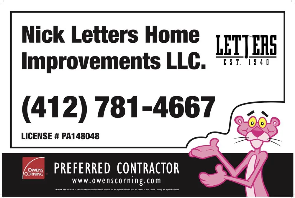 Slide of Nick Letters Home Improvements LLC