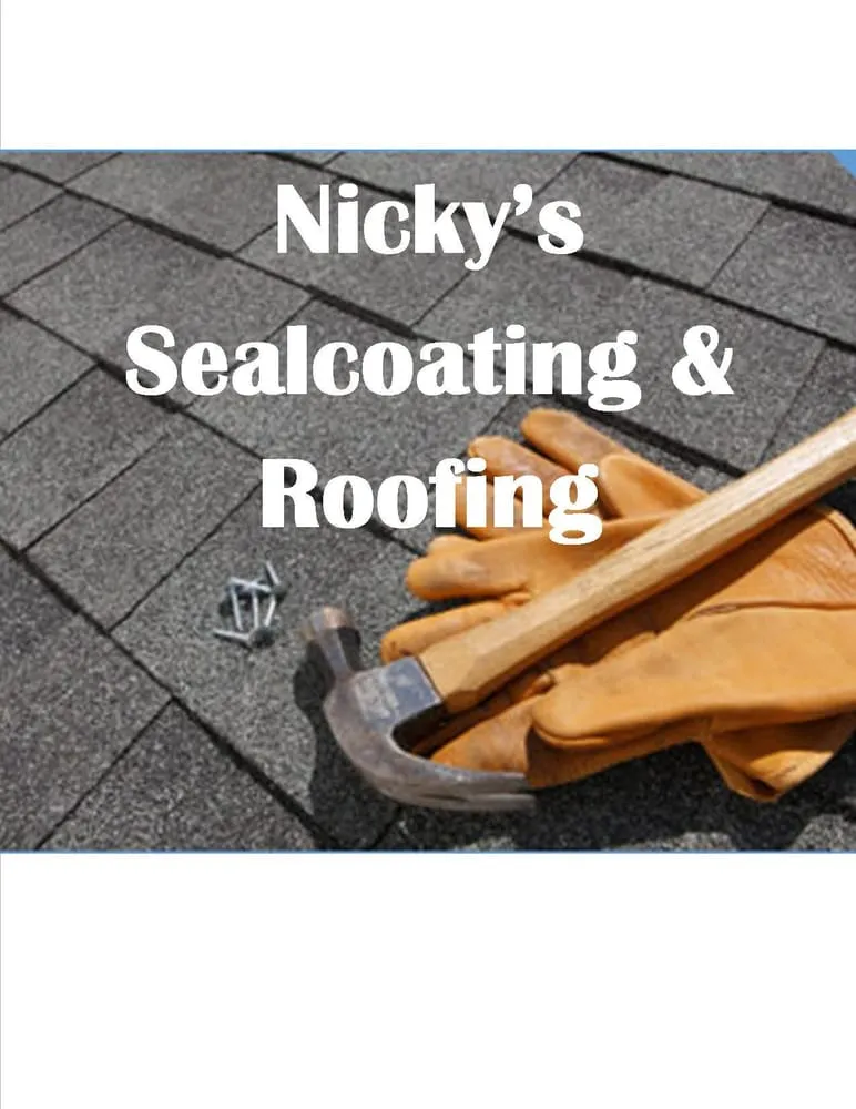 Slide of Nicky's Roofing and Sealcoating