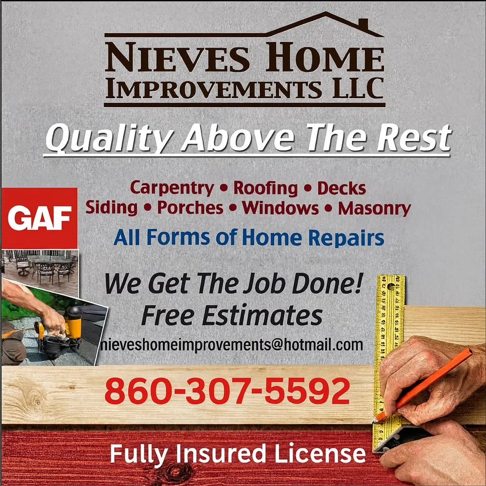 Slide of Nieves Home Improvements LLC