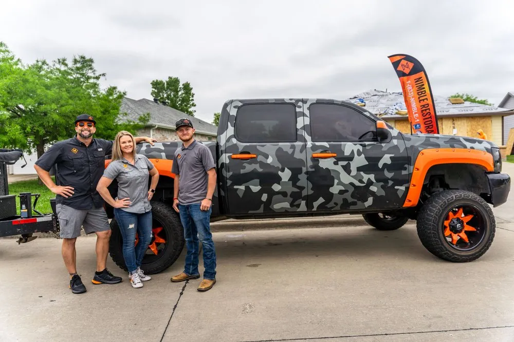 Slide of Nimble Restoration Services