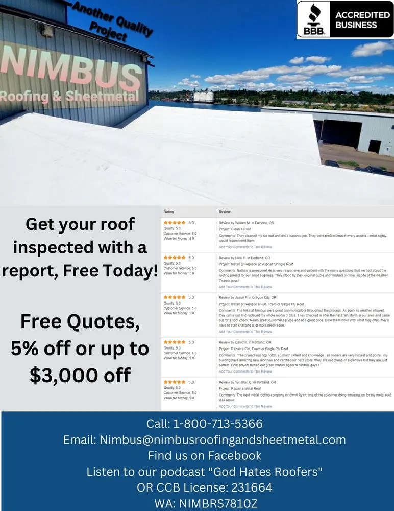 Slide of Nimbus Roofing and Sheet Metal