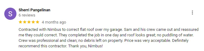 Slide of Nimbus Roofing and Sheet Metal