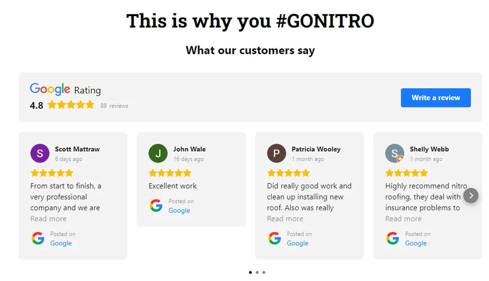 Slide of Nitro Roofing And Construction