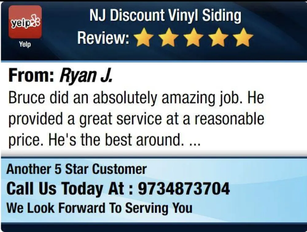 Slide of NJ Discount Vinyl Siding