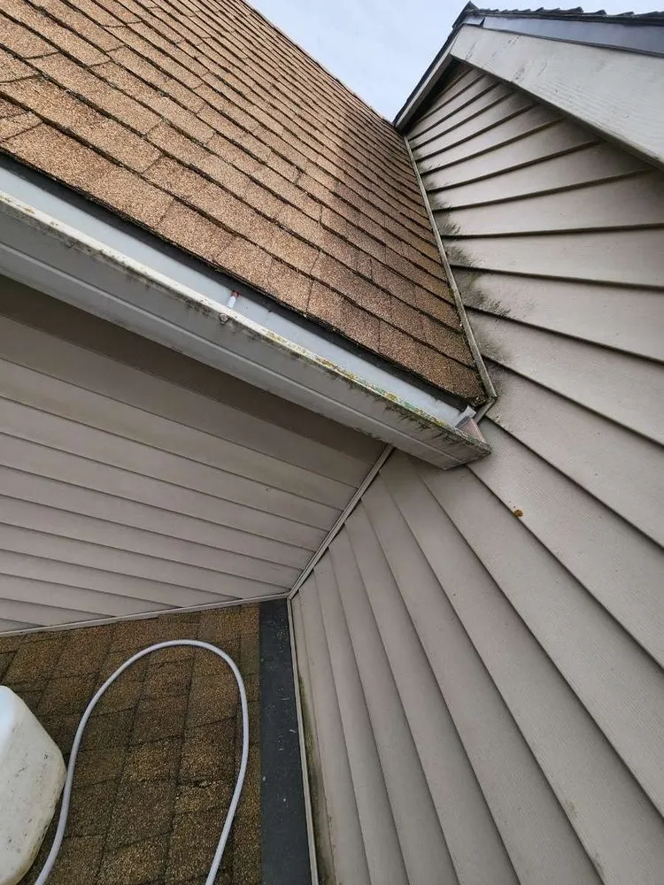 Emergency shingle roofing service after storm damage in St Helens, OR by NJM Roof & Gutter Cleaning