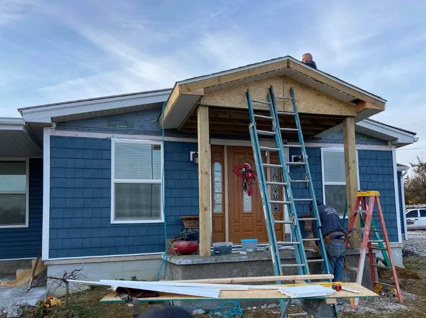 Slide of No Bull Roofing Construction