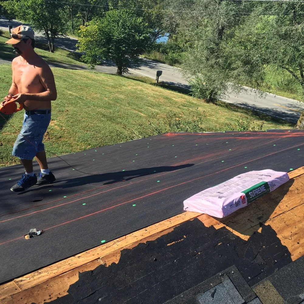 Slide of No Bull Roofing Construction