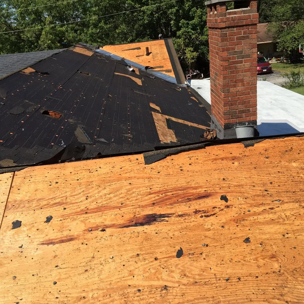 Slide of No Bull Roofing Construction