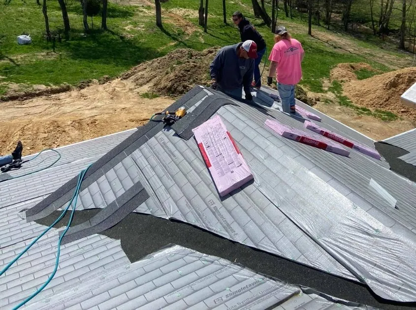 Slide of No Bull Roofing Construction