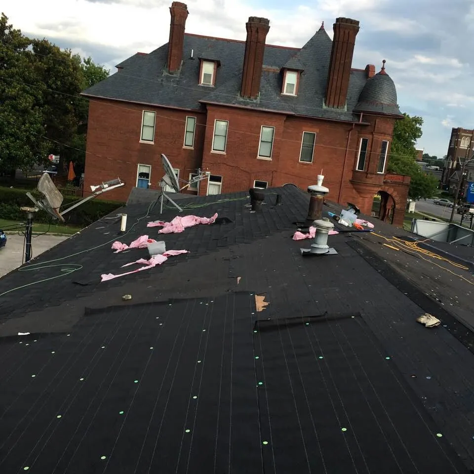 Slide of No Bull Roofing Construction