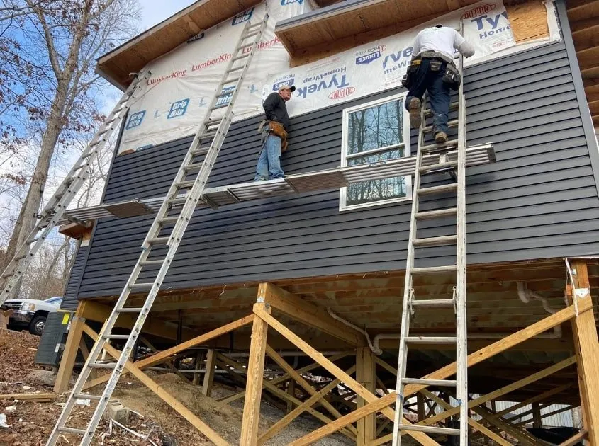 Slide of No Bull Roofing Construction